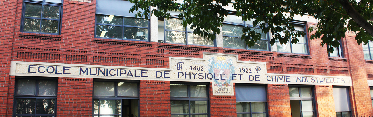 École Supérieure de Physique et de Chimie Industrielles de la Ville de Paris - PSL