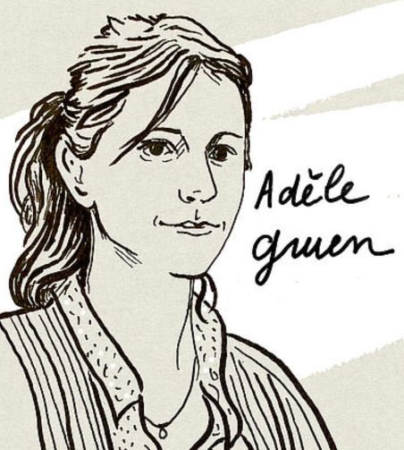 Adèle Gruen sous forme de dessin