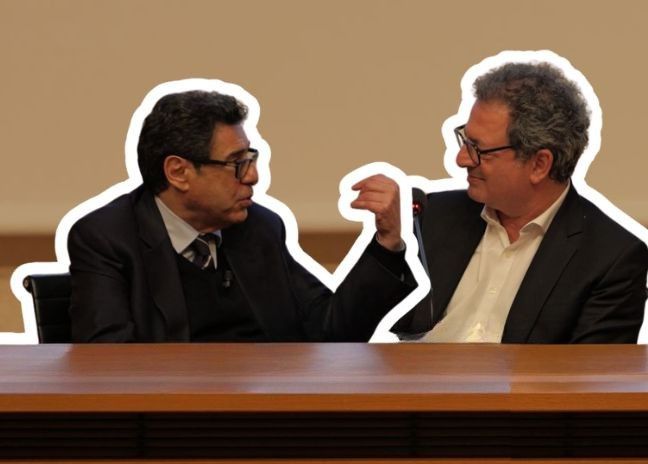 Philippe Aghion et El Mouhoub Mouhoud