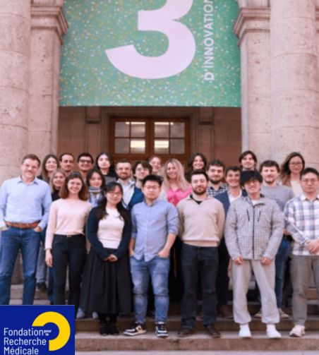 photo de L’équipe de chémo-biologie inorganique (ICB) de l’Institut de Chimie pour la Santé et le Vivant (i-CLeHS) à Chimie ParisTech–PSL