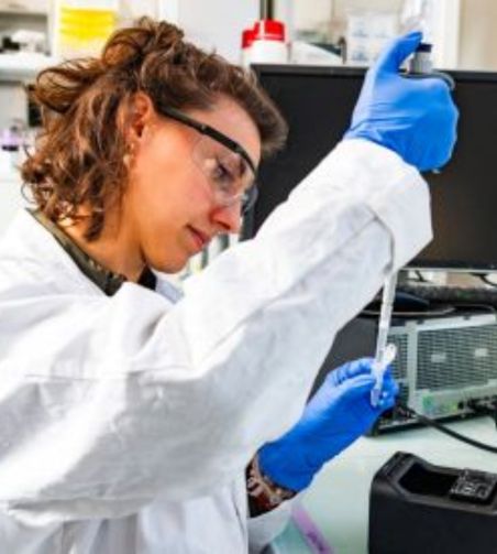 photo d'une scientifique 