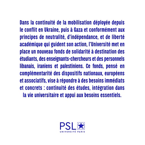 Fonds de solidarité texte verso