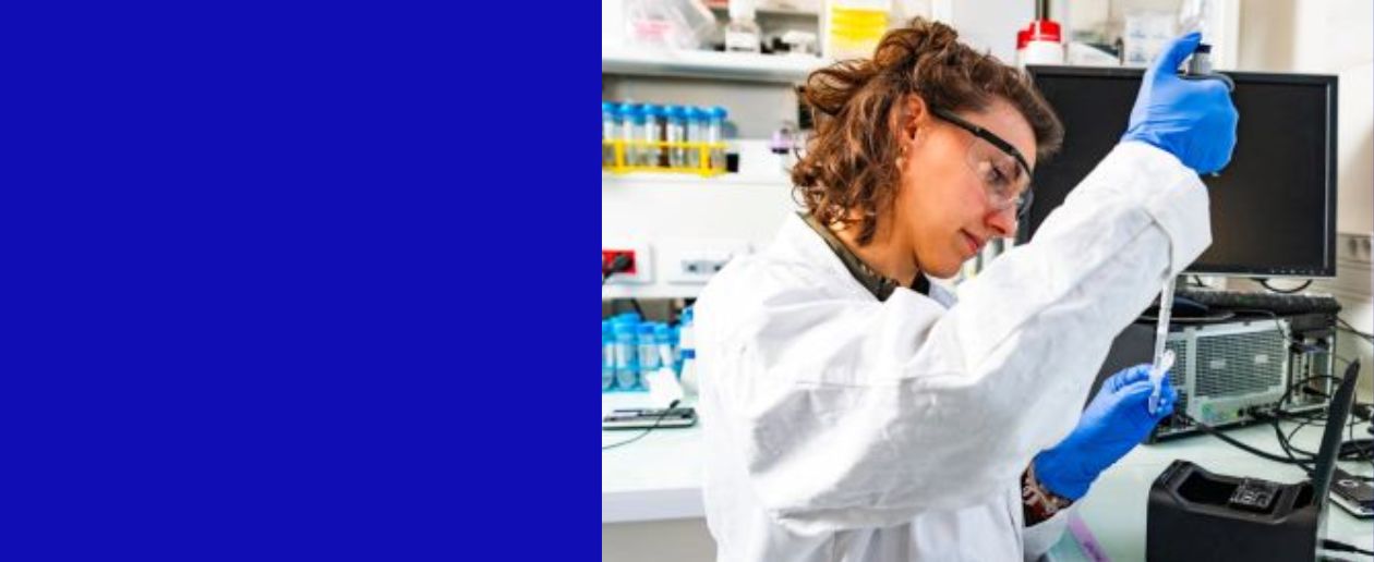 photo d'une scientifique