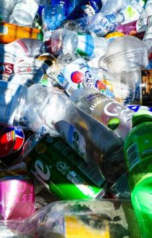 Photo de diverses bouteilles de plastiques