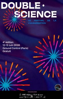Affiche du festival Double Sciences 