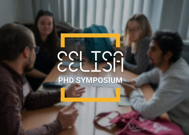 EELISA PhD Symposium sur une photo d'un groupe d'étudiants en train de collaborer sur un projet