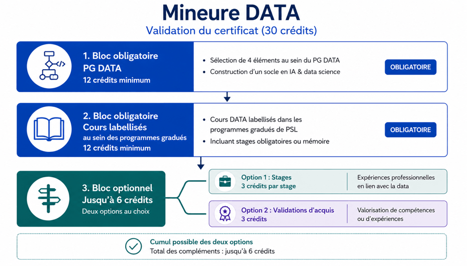 Mineure Data 2026
