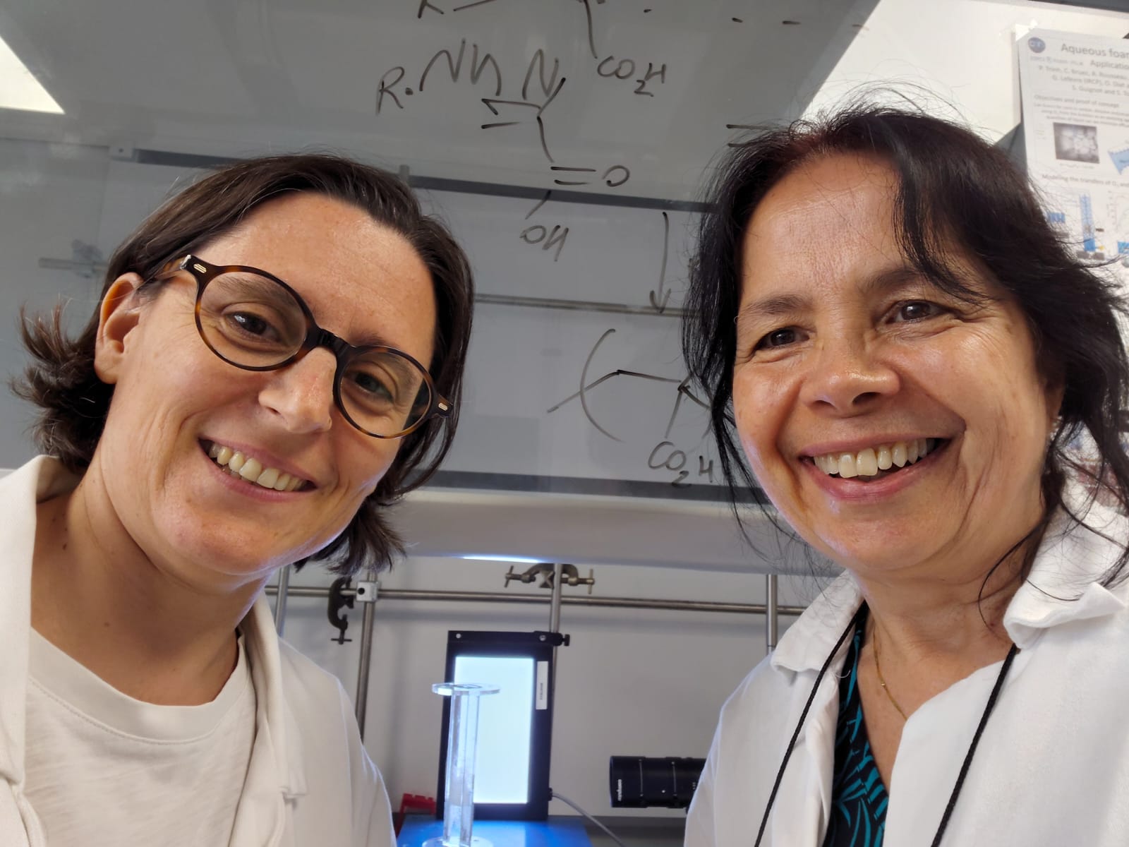 Photo de Denise Petri et Cécile Monteux