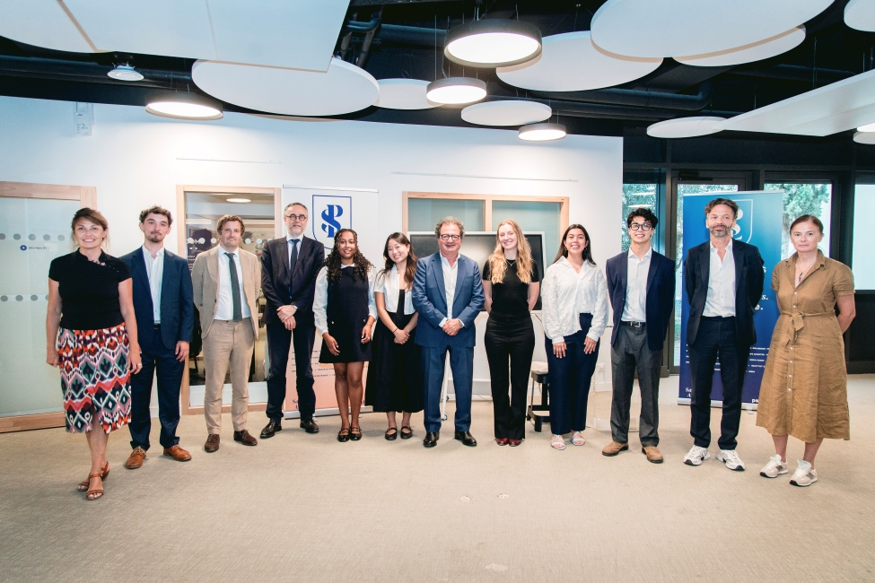 Photo du groupe Lafayette Fellows