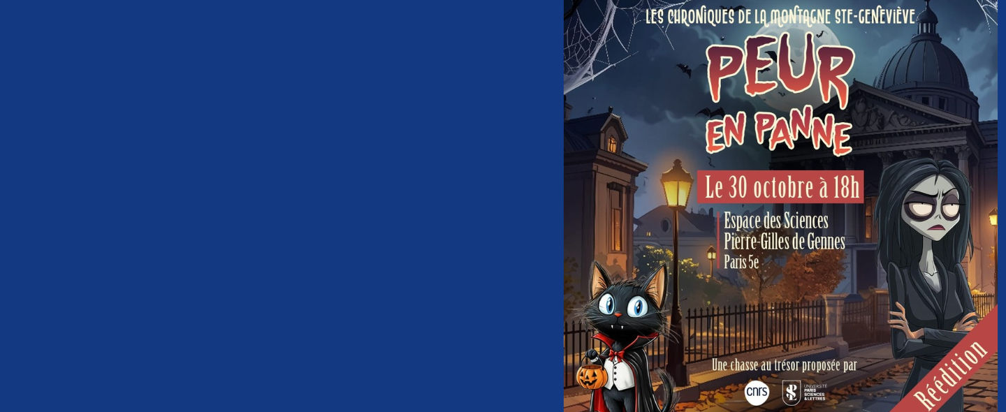 Peur en panne une chasse scientifique d'Halloween