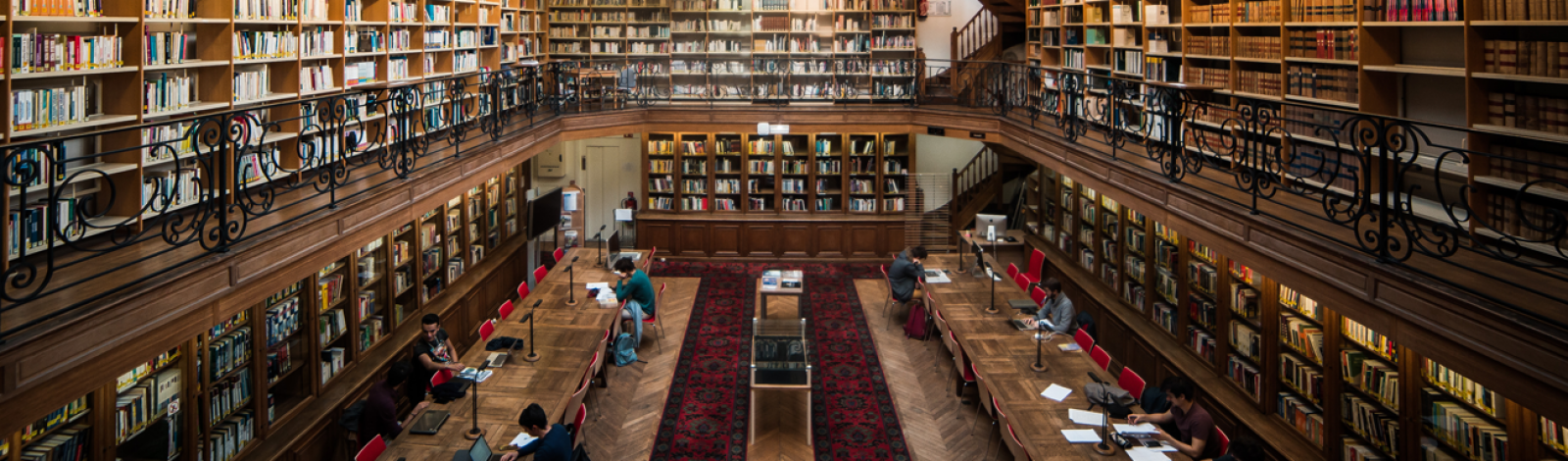 visuel bibliothèque des mines