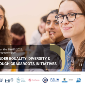5e table ronde EELISA pour l'IDWGS 2026 - Promouvoir l'égalité des genres, la diversité et l'inclusion grâce à des initiatives locales 