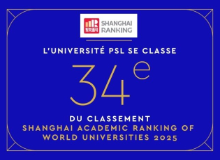 Université PSL - classement de Shanghai 2025