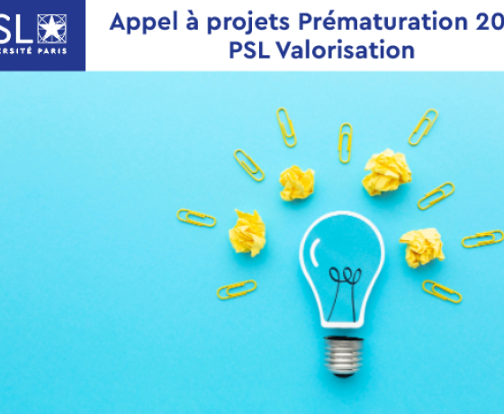 AAP Premat - PSL Valorisation