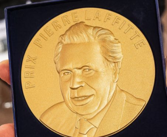Photo de la médaille du prix de Pierre Laffitte