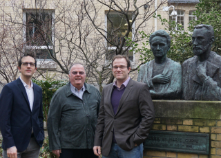 Les 3 associés fondateurs de  CryoCapCell ©CryoCapCell