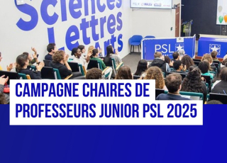 Chaires de professeurs junior 2025
