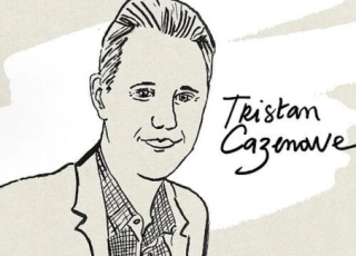 Dessin du portrait de Tristan Cazenave