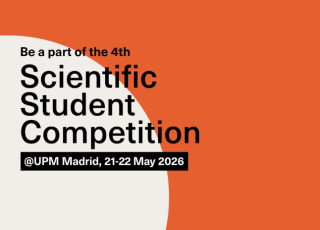 Affiche pour la 4e édition du concours scientifique étudiant EELISA à Madrid le 21-22 mai 2026