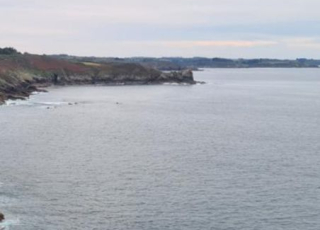 Vue de la pointe du Grouin