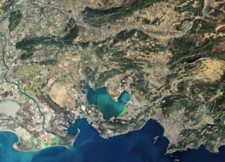 Photo satellite de Marseille 