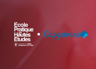 Logo de l'EPHE-PSL et de Capgemini 