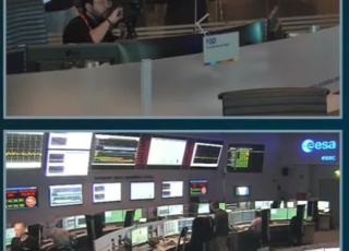 Direct depuis l’European Space Operations Centre (ESOC) de l’ESA à Darmstadt, Allemagne, sur la chaîne Youtube de l’ESA. 