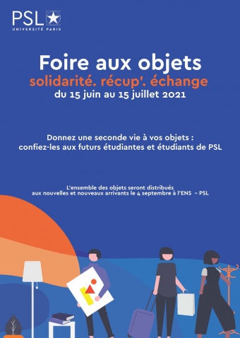 Foire aux objets de l'Université PSL