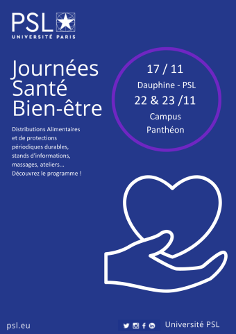 Affiche journée santé et bien-être 2023