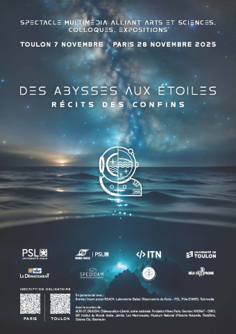 Affiche Des abysses aux étoiles