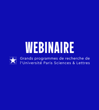Webinaire des Grands programmes de recherche