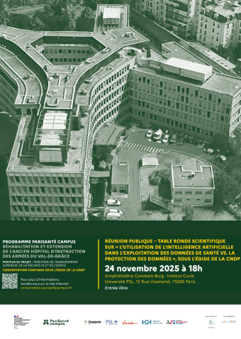 Visuel décoratif de l'évènement avec les informations importantes