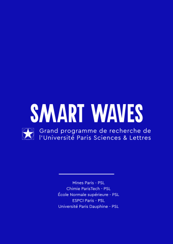 Visuel décoratif avec le nom de l'évènement