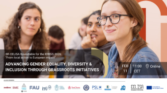 5e table ronde EELISA pour l'IDWGS 2026 - Promouvoir l'égalité des genres, la diversité et l'inclusion grâce à des initiatives locales 