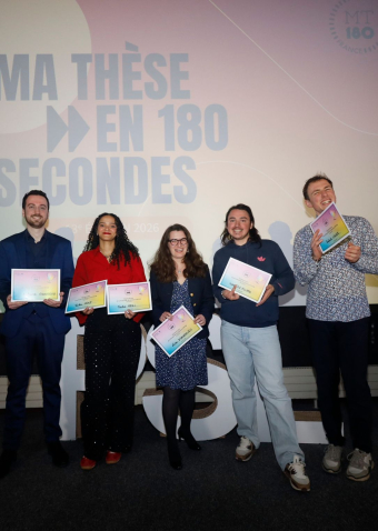 photo des 5 finalistes