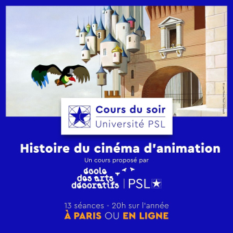 Cours du soir : Histoire du cinéma d'animation