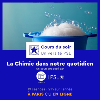 Cours du soir : la chimie dans notre quotidien