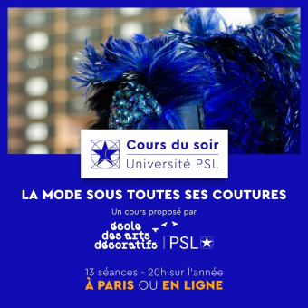 Cours du soir : La mode