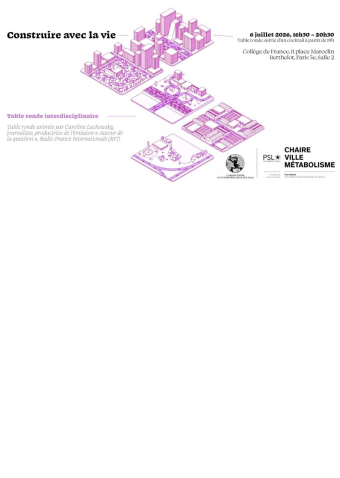 visuel officiel de construire la vie