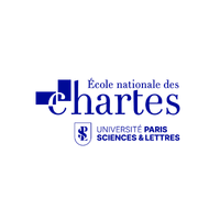 Logo de l'école nationale de chartes - PSL bleu